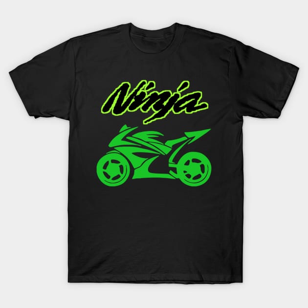 Kawasaki Ninja T-Shirt by Farhan S